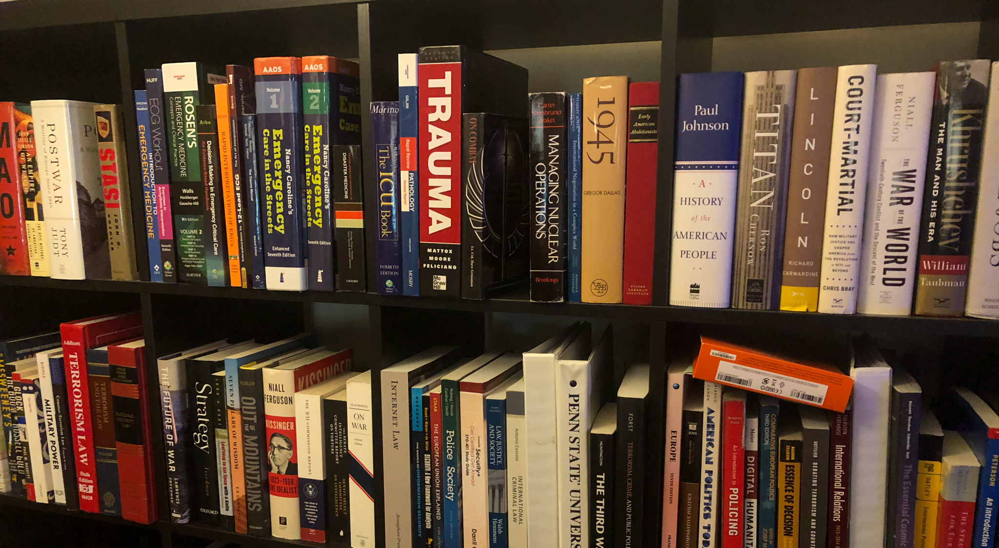 My bookshelf